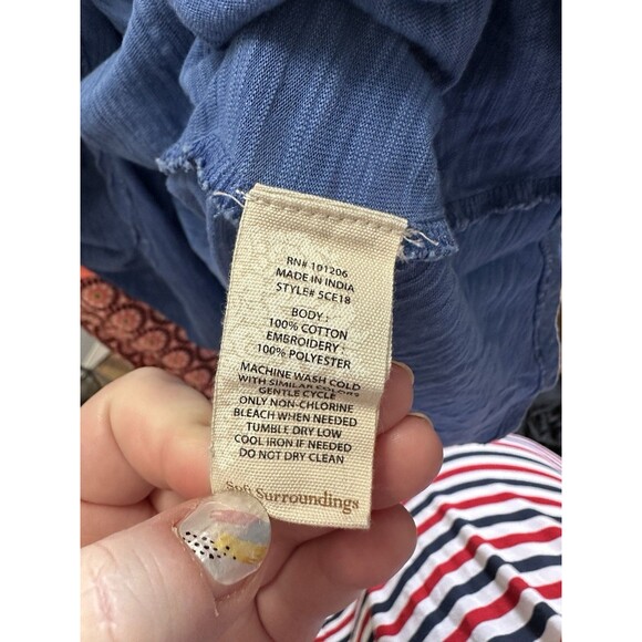 Soft Surroundings Size 1X Rossa Tunic E13 - Picture 6 of 7